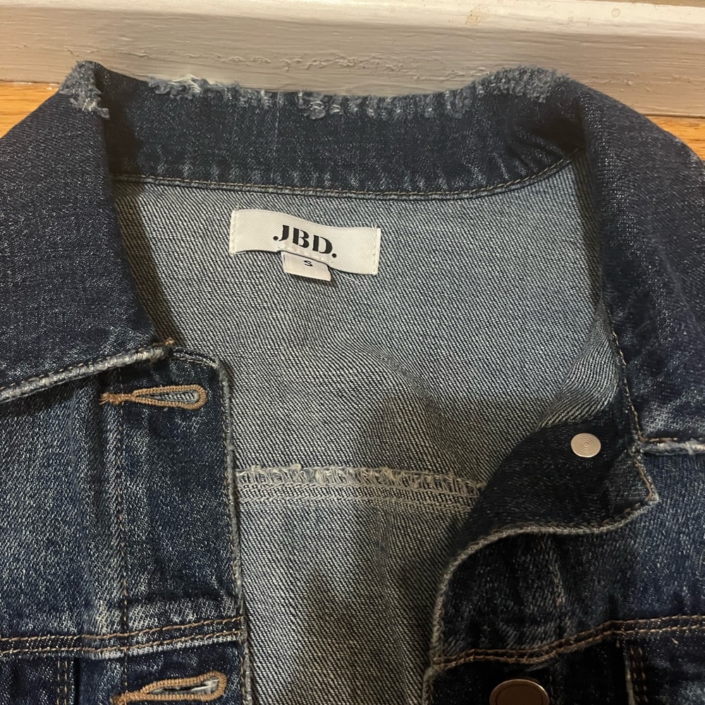 Distressed Denim Jacket - Picture 2 of 3